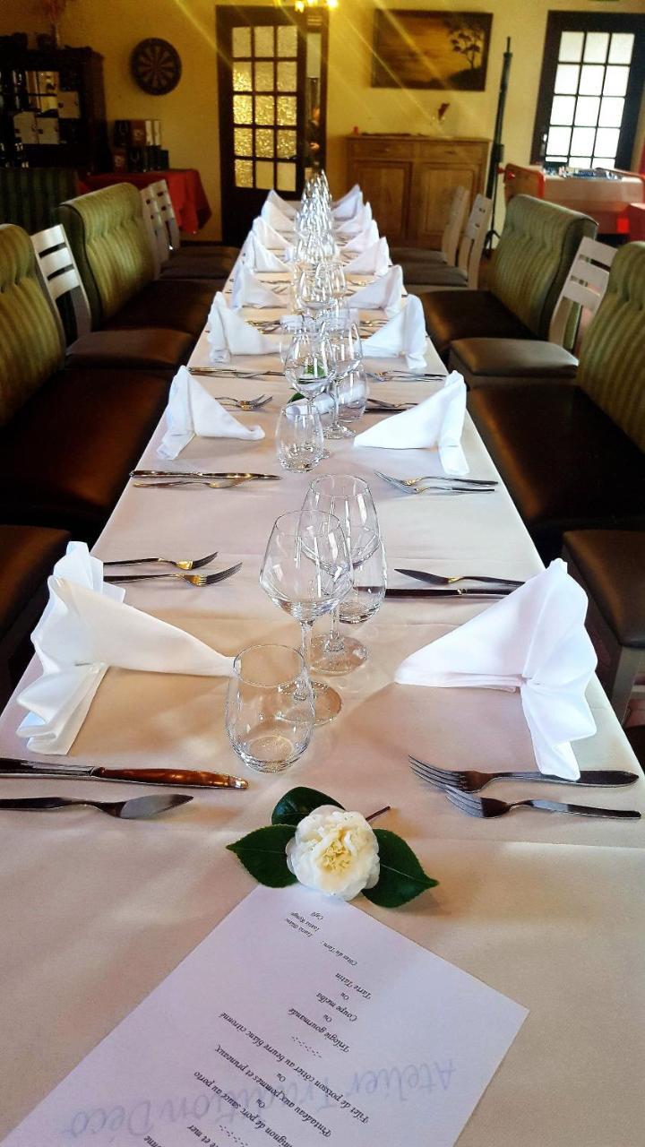 Hotel Restaurant Le Capricorne Pouldreuzic Exterior foto